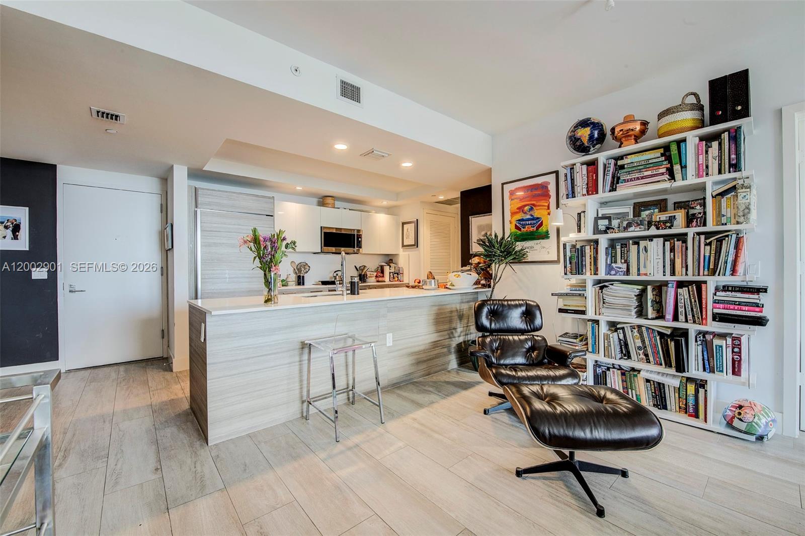 Hyde Midtown Daire 1607, Mutfak ve Yaşam Alanı